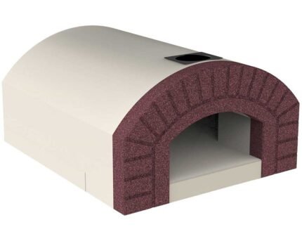 Linea VZ Capri - Einbau-Holzbackofen mit Backfläche 72x70 cm - Backkapazität 3 Pizzas