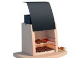 Linea VZ Formentera - Grillkamin für Brennholz/Holzkohle