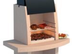 Linea VZ Formentera - Grillkamin für Brennholz/Holzkohle