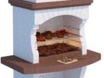 Linea VZ Gallipoli - Grillkamin für Brennholz und Holzkohle