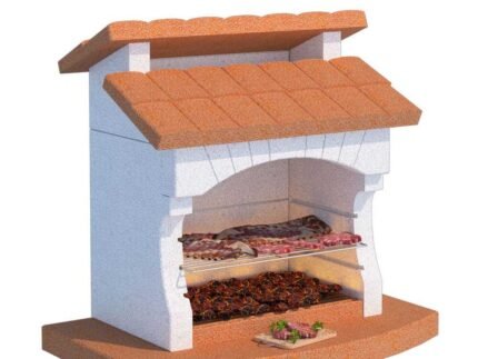 Linea VZ Ibiza - Grillkamin für Brennholz/Holzkohle