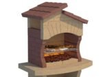 Linea VZ Minorca - Grillkamin für Brennholz/Holzkohle