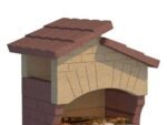 Linea VZ Minorca - Grillkamin für Brennholz/Holzkohle