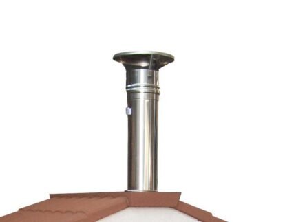Linea VZ Ponza - Holzbackofen für den Aussenbereich, mit Basis - Kochkammer 55x59 cm