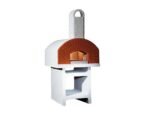 Linea VZ Portici - Holzbackofen für draußen aus Beton - Backfläche 72x70 cm