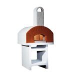 Linea VZ Portici - Holzbackofen für draußen aus Beton - Backfläche 72x70 cm