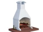 Linea VZ Portorotondo - Grillkamin - für Holz und Holzkohle