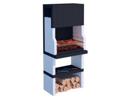 Linea VZ Stoccolma - Grillkamin für Holz/Holzkohle