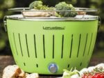 LotusGrill LG G34 U GR - Tragbarer Außen-Grill - Gehäuse grün