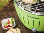 LotusGrill LG G34 U GR - Tragbarer Außen-Grill - Gehäuse grün