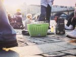 LotusGrill LG G34 U GR - Tragbarer Außen-Grill - Gehäuse grün