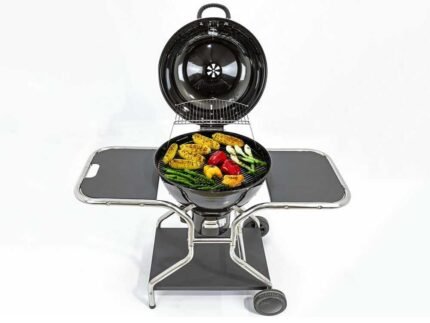 MasterCook Sally - Holzkohlegrill mit Wagen - Durchmesser des Grillrosts 57 cm
