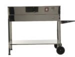 Mille Achille Big - Handgefertigter Holzkohlegrill aus Edelstahl - 2x 47,5x37cm