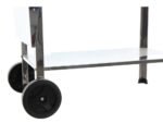 Mille Achille Big - Handgefertigter Holzkohlegrill aus Edelstahl - 2x 47,5x37cm