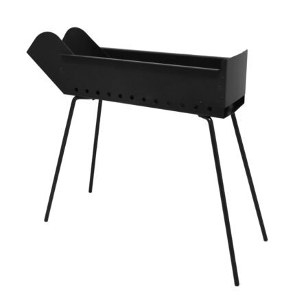Mille BBQ-40 Go - Holzkohle-Bratrost für Lammspieße - 40x14cm
