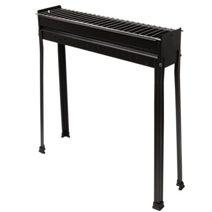 Mille BBQ-80 Classic - Holzkohle-Bratrost für Lammspieße - 80x15cm