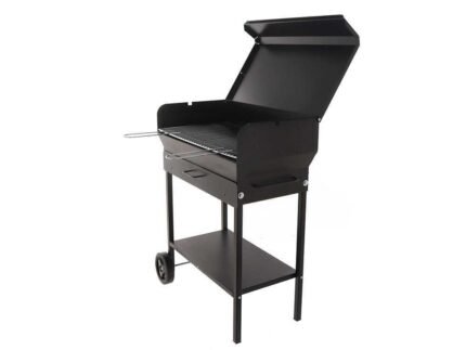 Mille Doriano - Handgefertigter Eisen-Holzkohlegrill - 67,5x37cm