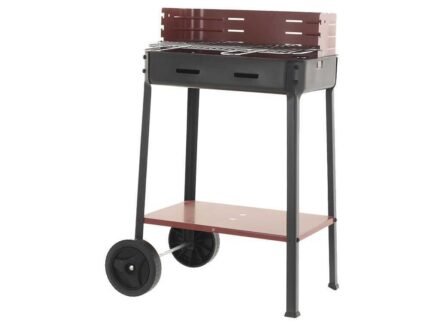 Mille Flavia c/r 45 - Handgefertigter Eisen-Holzkohlegrill - 45,5x29,5cm