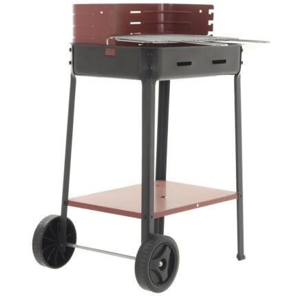 Mille Flavia c/r 45 - Handgefertigter Eisen-Holzkohlegrill - 45,5x29,5cm