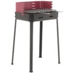 Mille Flavia s/r 45 - Handgefertigter Eisen-Holzkohlegrill - 45,5x29,5cm