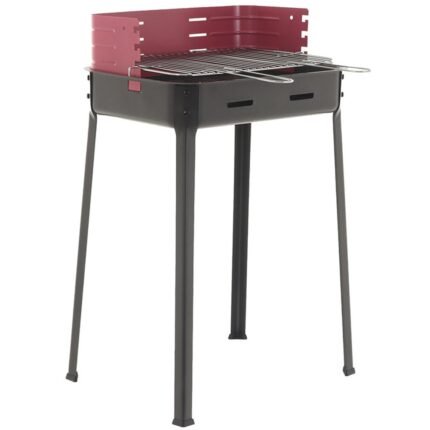 Mille Flavia s/r 45 - Handgefertigter Eisen-Holzkohlegrill - 45,5x29,5cm