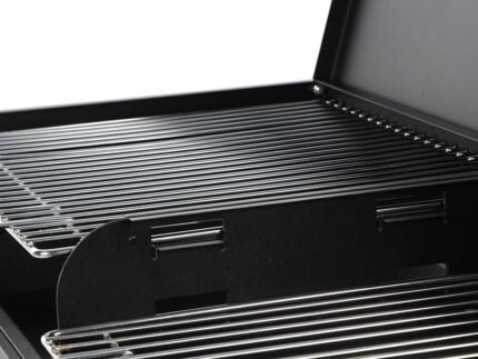 Mille Polifemo Big - Holzkohlegrill aus schwerem Eisen - 2x 47,5x37cm
