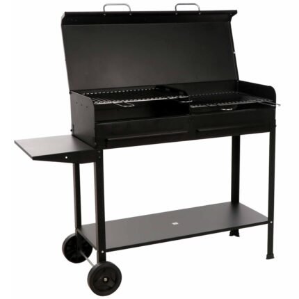 Mille Polifemo Big - Holzkohlegrill aus schwerem Eisen - 2x 47,5x37cm