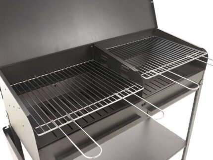 Mille Vanessa 2G - Handgefertigter Holzkohlegrill aus Eisen - 2x 47.5x37cm