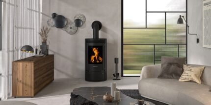 Oranier Arktis 7 2.0 pureBlack Kaminofen – Bild 2