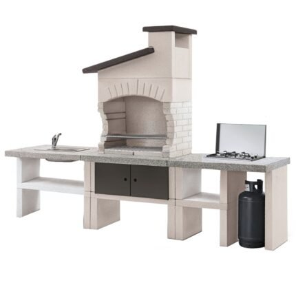 Palazzetti Guanaco 2 - Gemauerte Outdoor-Küche