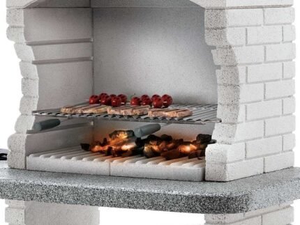 Palazzetti Guanaco 2 - Grillkamin - für Holz und Holzkohle