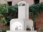 Palazzetti Pamplona - Kombi-Grillkamin-Holzbackofen aus Beton