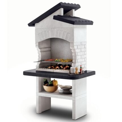 Palazzetti Procida 2 - Grillkamin für Holzkohle und Holz