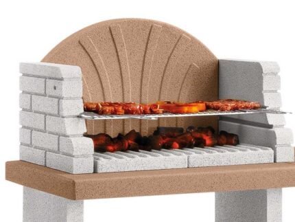 Palazzetti Vasto - Grillkamin - für Holz und Holzkohle