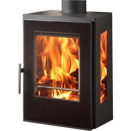 Panadero Inca Wall Kaminofen Stahl Schwarz 7,2 kW
