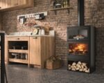 Panadero Oven Kaminofen Stahl Schwarz 7,4 kW