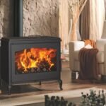 Panadero Provence Kaminofen Stahl Schwarz 8,2 kW