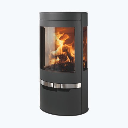 Panadero Suerte Kaminofen Stahl Schwarz Metallic 8 kW