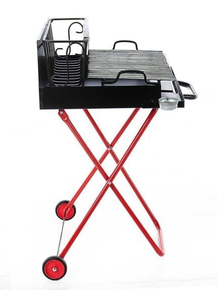 Pegoraro Angelo 214 Medium – Tragbarer Holz- und Holzkohlegrill – Klappbar