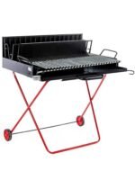 Pegoraro Angelo 323 Maxi - Holzgrill mit Grillrost - zusammenklappbar und tragbar