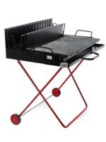 Pegoraro Angelo 323 Maxi - Holzgrill mit Grillrost - zusammenklappbar und tragbar