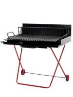 Pegoraro Angelo 323 Maxi - Holzgrill mit Grillrost - zusammenklappbar und tragbar