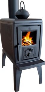 Plamen Gusskaminofen Trenk mit Herdplatte 8,9 kW – Bild 3