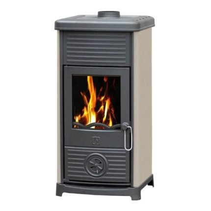Plamen Maestral N Werkstattofen Creme mit Herdplatte 6,5 kW