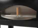 Rossofuoco Benni - Holzbackofen für den Außenbereich mit Wagen - braun
