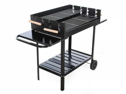 Royal Food CB 280X - Kohlegrill mit 2 Grillrosten - Kochfläche 75 x 50