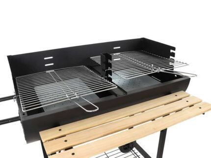 Royal Food CB 300 X - Kohlegrill - Grillroste aus Edelstahl - Kochfläche 2886 qcm