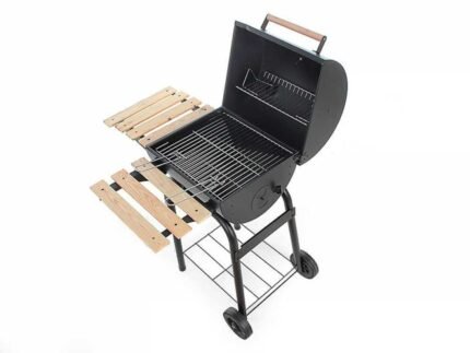 Royal Food CB 350 - Kohlegrill mit Grillrost aus Edelstahl - Kochfläche 37x34 cm