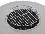 Royal Food FOL-3400 – Holz- und Holzkohlegrill mit Grillplatte und Grillrost aus Edelstahl