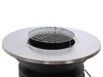 Royal Food FOL-3400 – Holz- und Holzkohlegrill mit Grillplatte und Grillrost aus Edelstahl